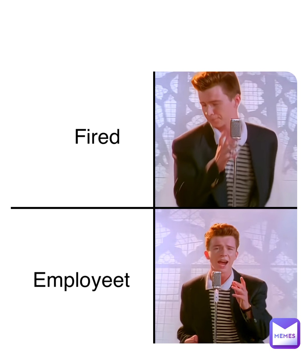 Double tap to edit Fired Employeet