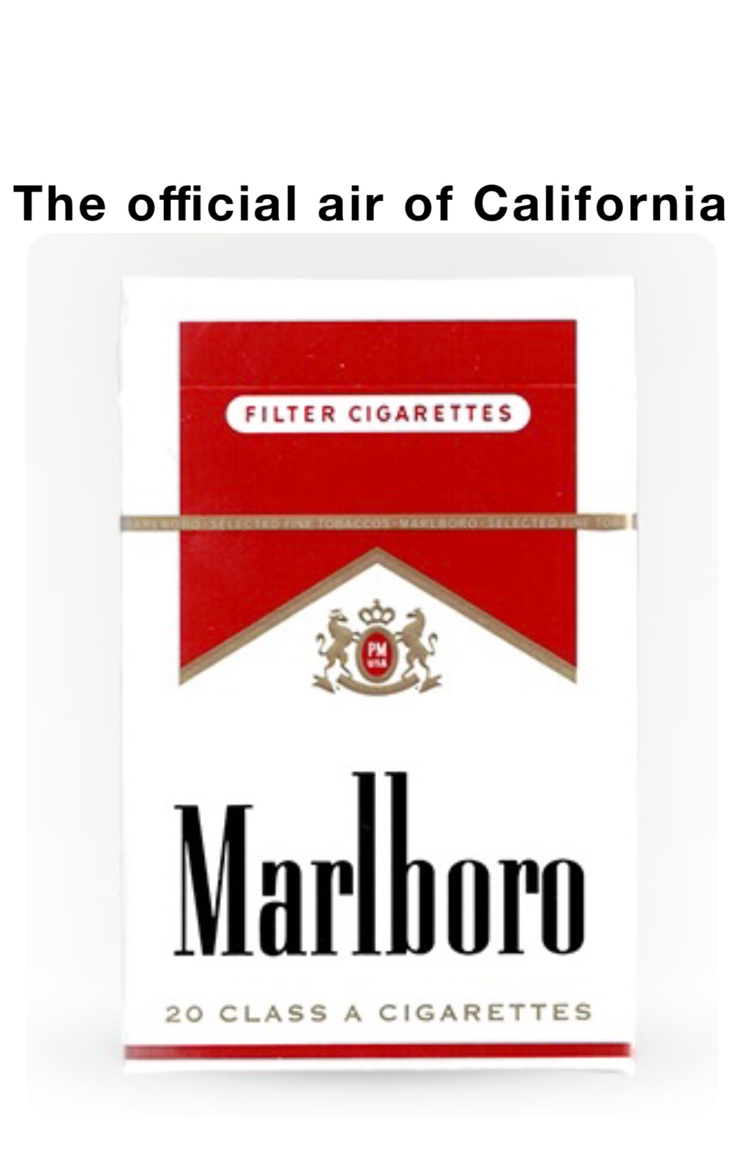 The official air of California