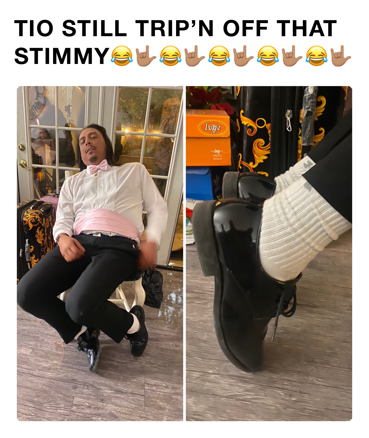 TIO STILL TRIP’N OFF THAT STIMMY😂🤟🏽😂🤟🏽😂🤟🏽😂🤟🏽😂🤟🏽