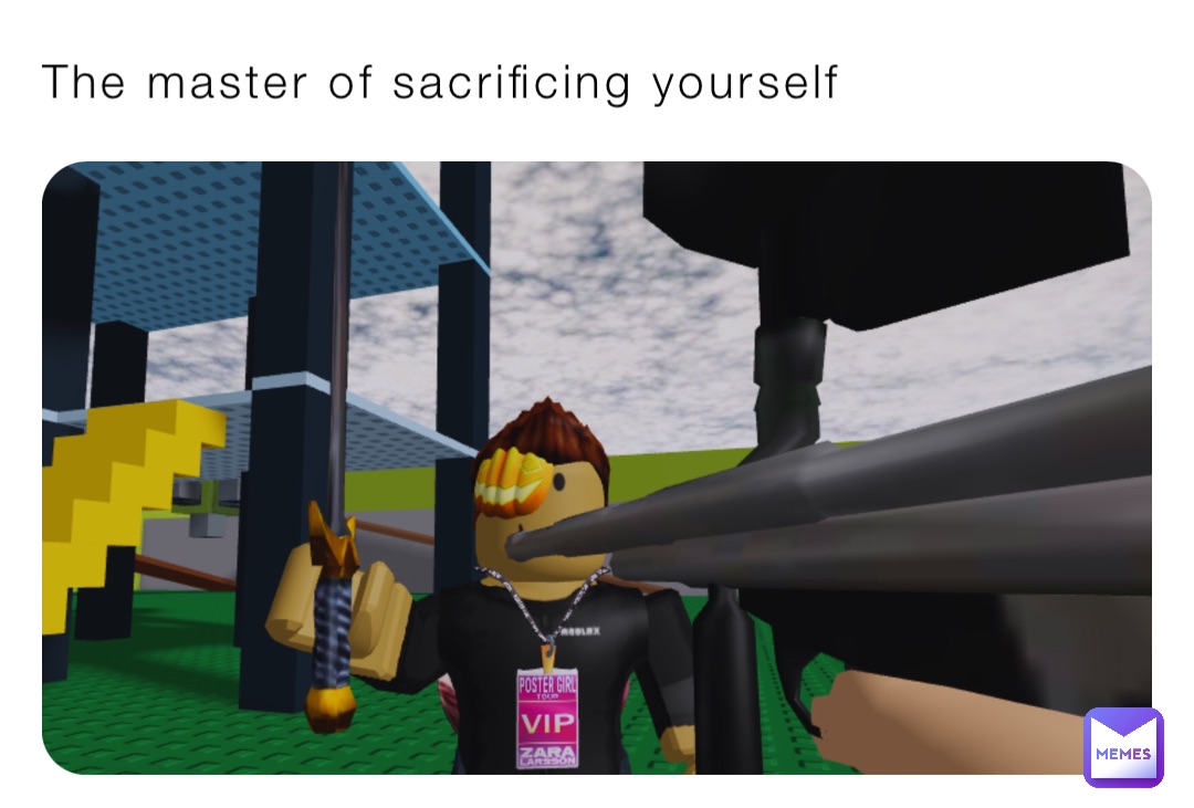 The master of sacrificing yourself