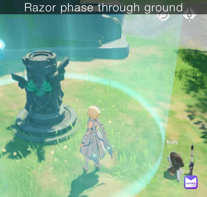 Razor phase through ground