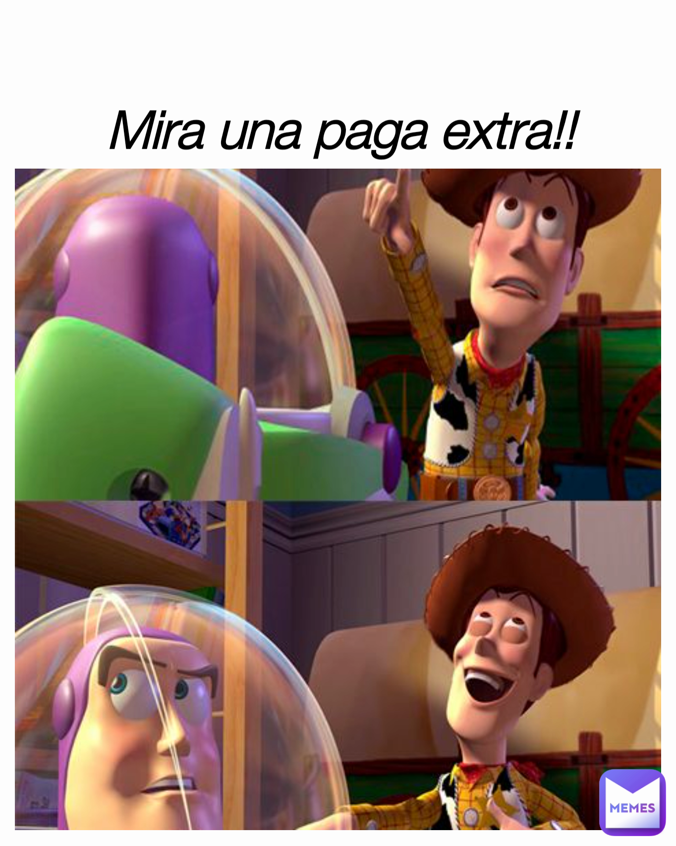 Mira una paga extra!!

