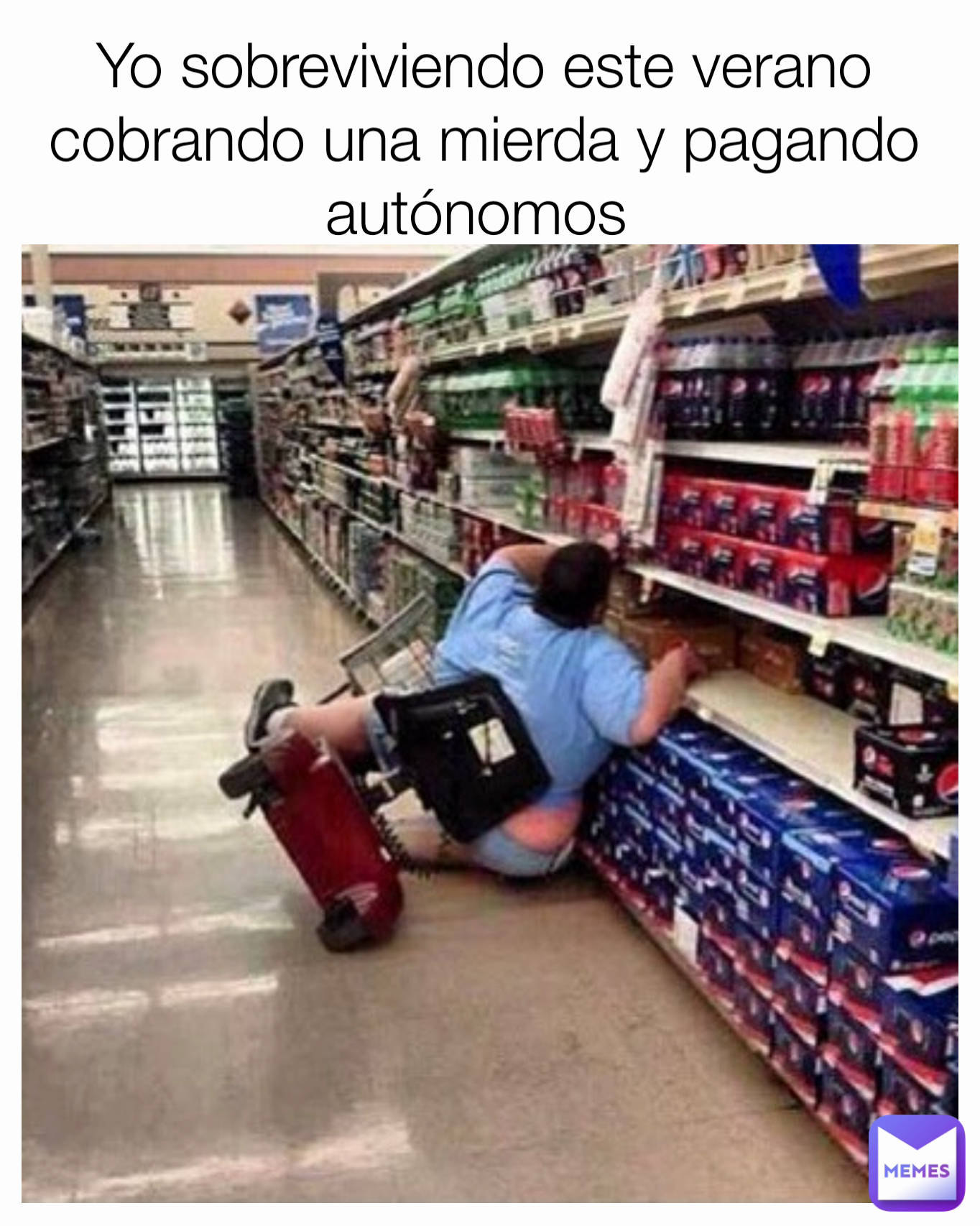 Yo sobreviviendo este verano cobrando una mierda y pagando autónomos 

