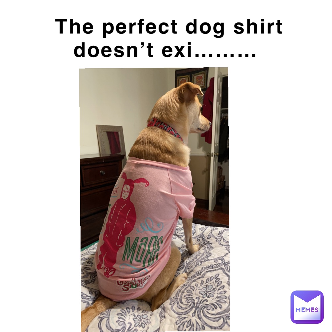 The perfect dog shirt doesn’t exi………