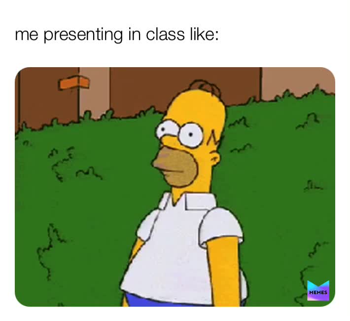 I lowkey get nervous when I present in  class
  #memes  #relatable  #school  #facts  #instagram  #fortnite  #relatablememes  #schoolmemes  #thanos  #goodmemes  #pool  #yoda  #babyyoda  #starwars  #gym  #gymmemes  #mom  #house  #mrbeast  #pennywise  #homework  #teacher