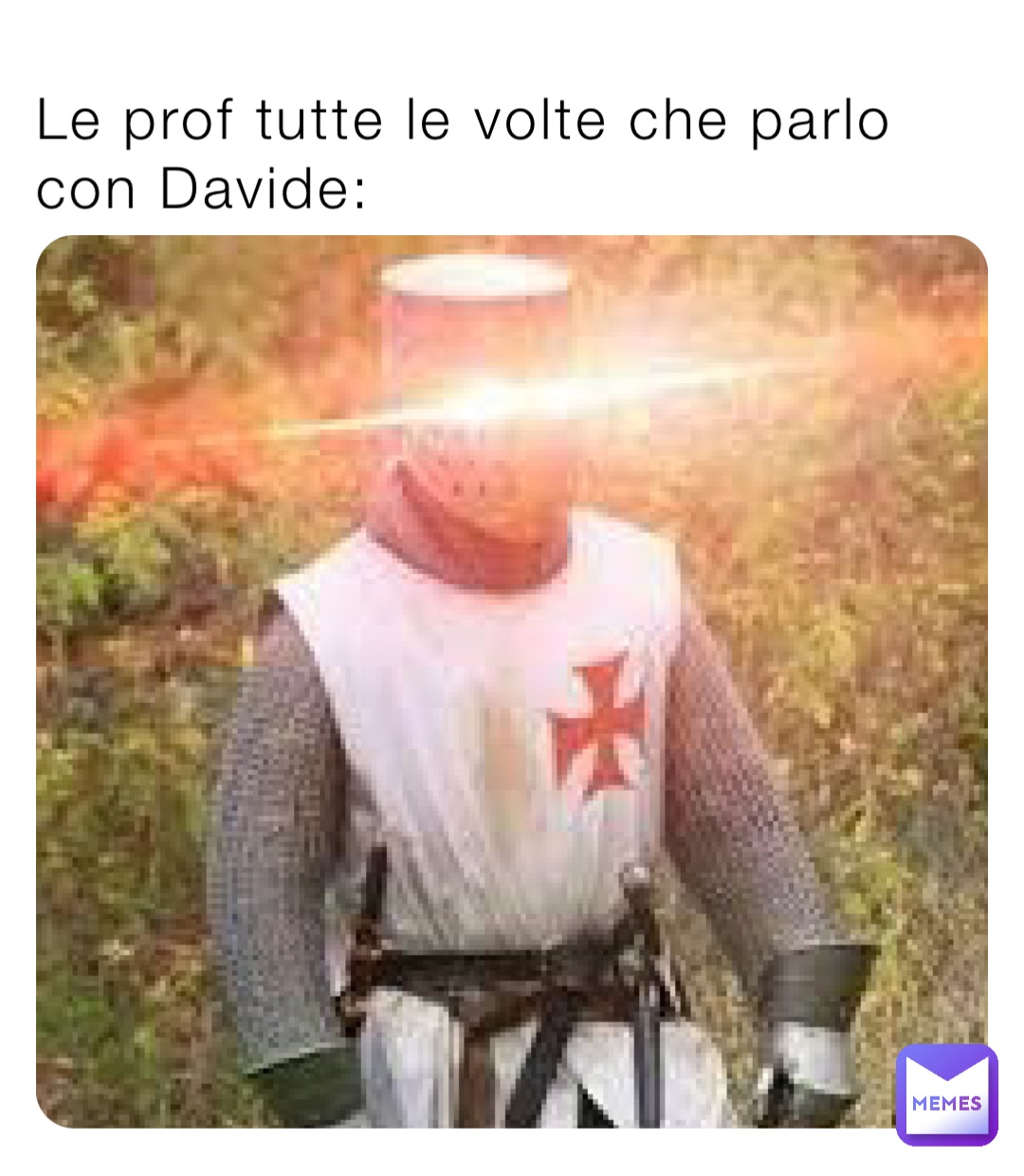 Le prof tutte le volte che parlo con Davide: