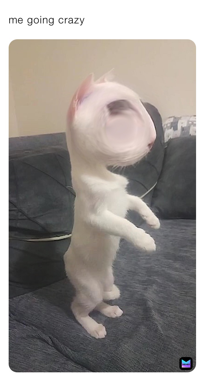 me going crazy