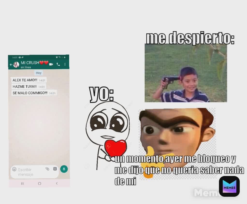 Como Me Declaro A Mi Crush Post by @alexpro555g | Memes