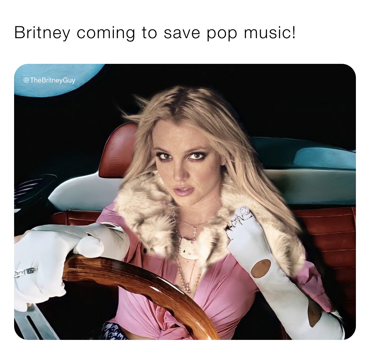 Britney coming to save pop music! 