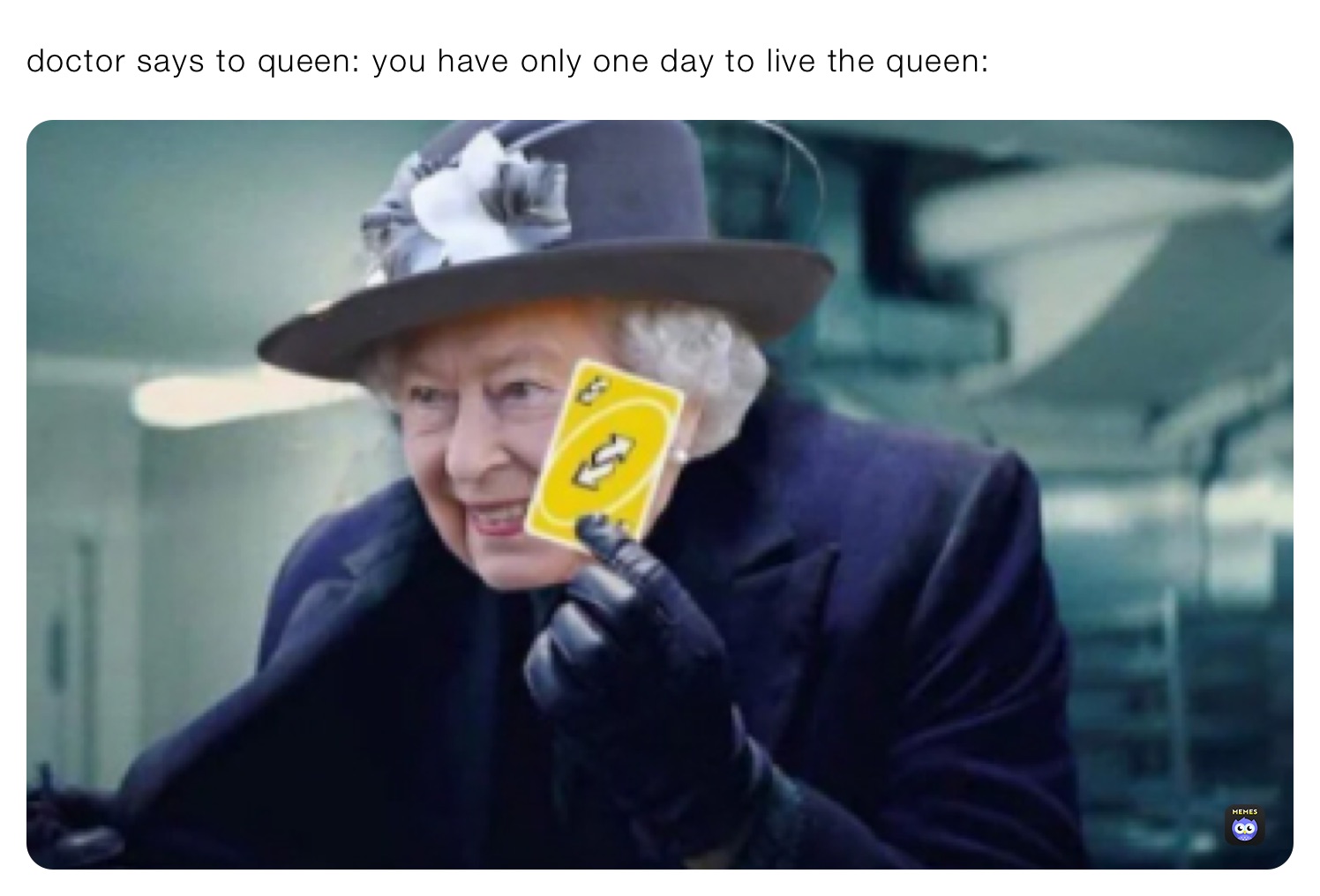 doctor says to queen: you have only one day to live the queen: