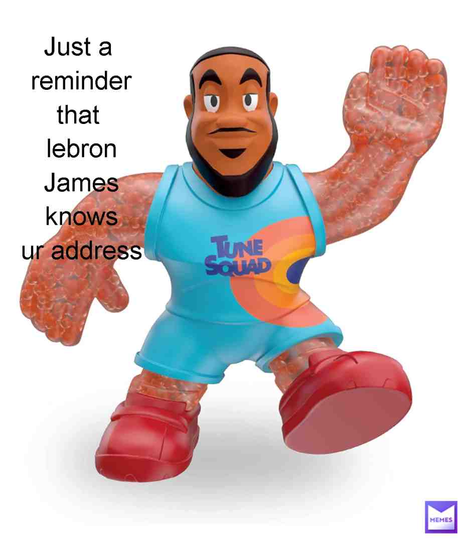 The less you start moving the sooner he will come. #Lebron #lebronmemes #lebronjamesmeme