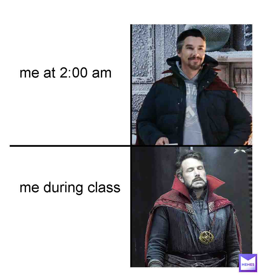 Dr. Strange is pretty sleepy. #marvel #marvelmeme #avengers #avengersmeme #school #schoolmemes
