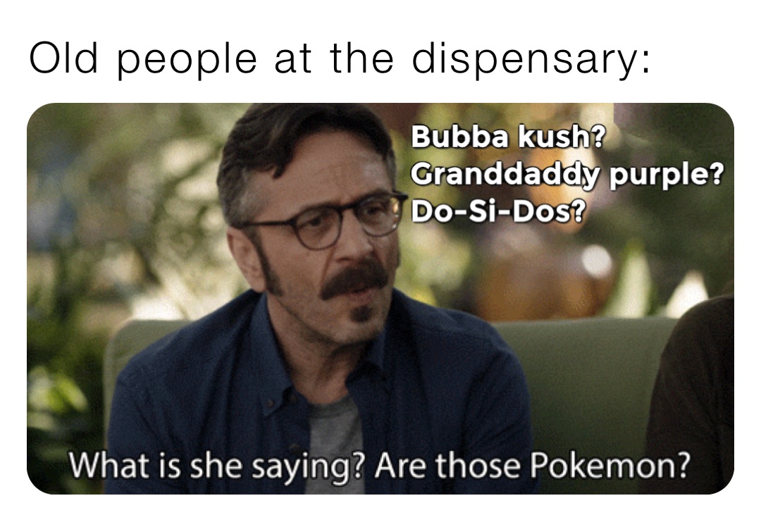 Old people at the dispensary: