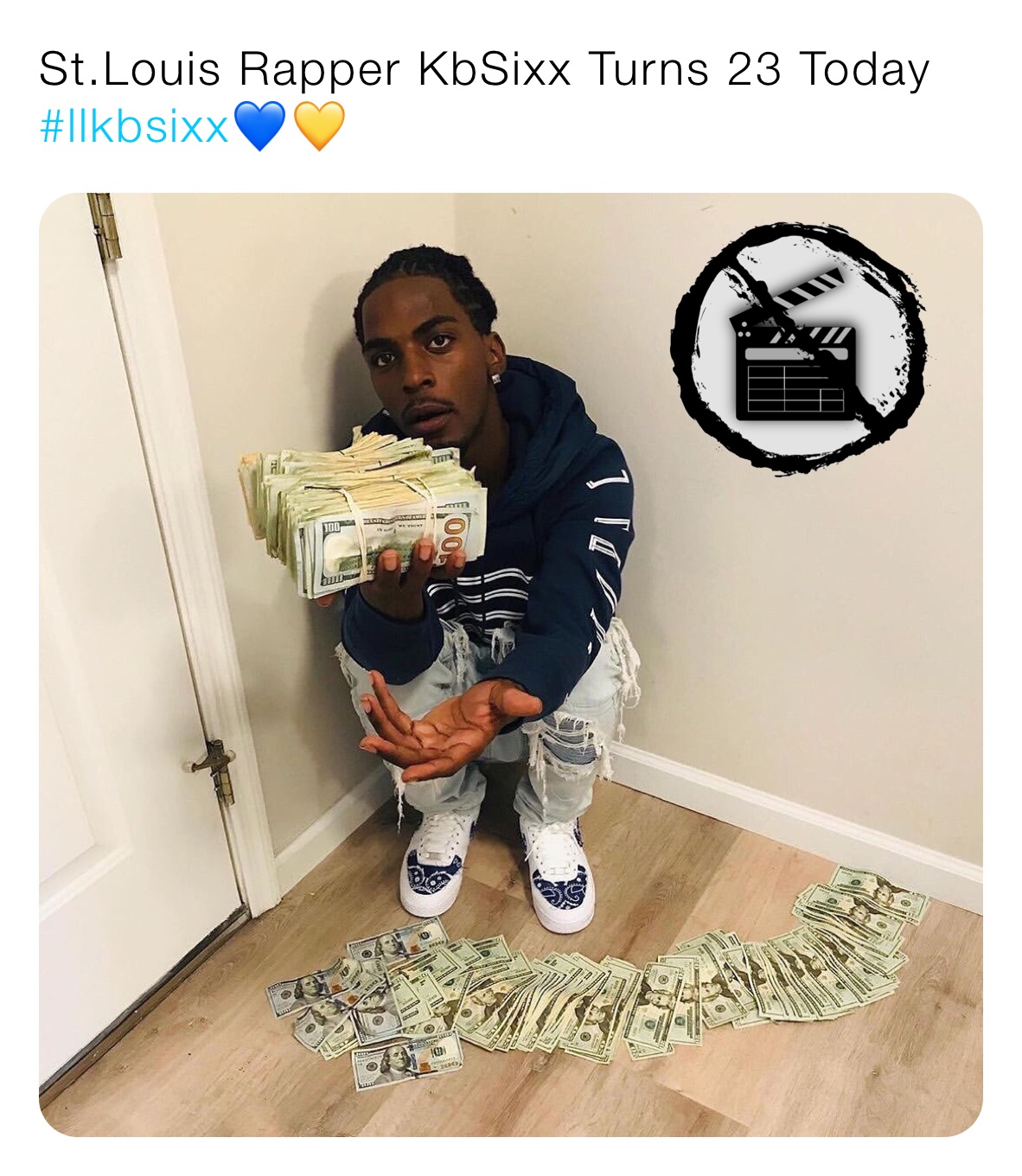 St.Louis Rapper KbSixx Turns 23 Today #llkbsixx💙💛