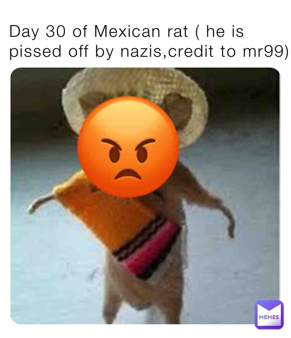 He’s pissed rn