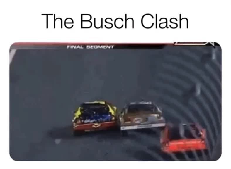 Brothers Kyle (5) and Kurt (2) Busch have a family reunion, of sorts, at the 2007 All-Star Race.    #nascar   #racing