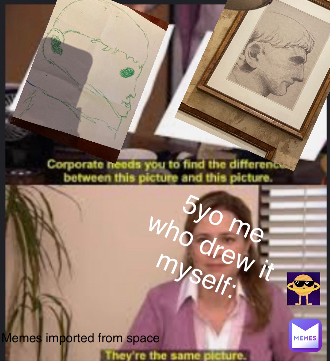 5yo me who drew it myself: