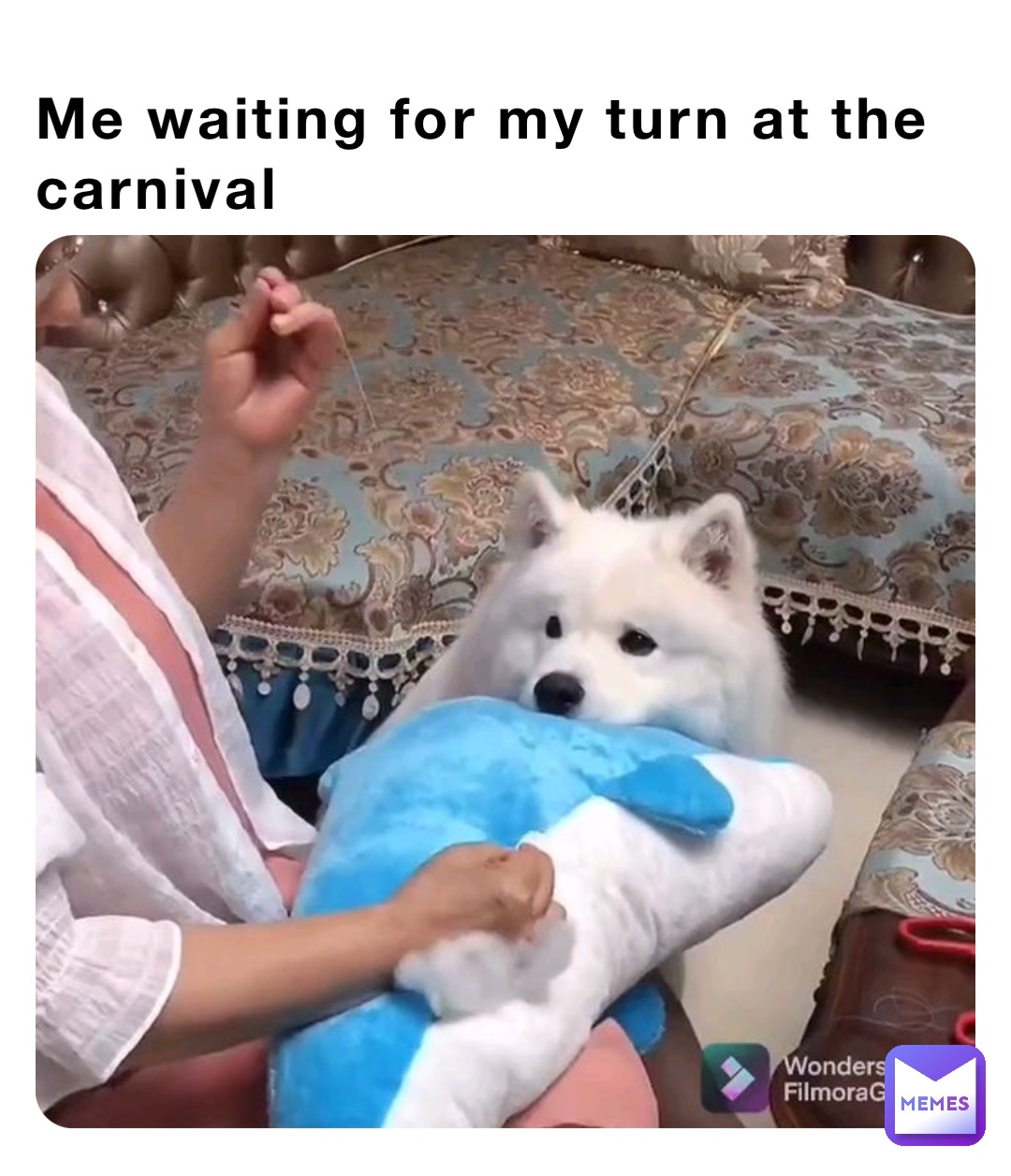 Me waiting for my turn at the carnival