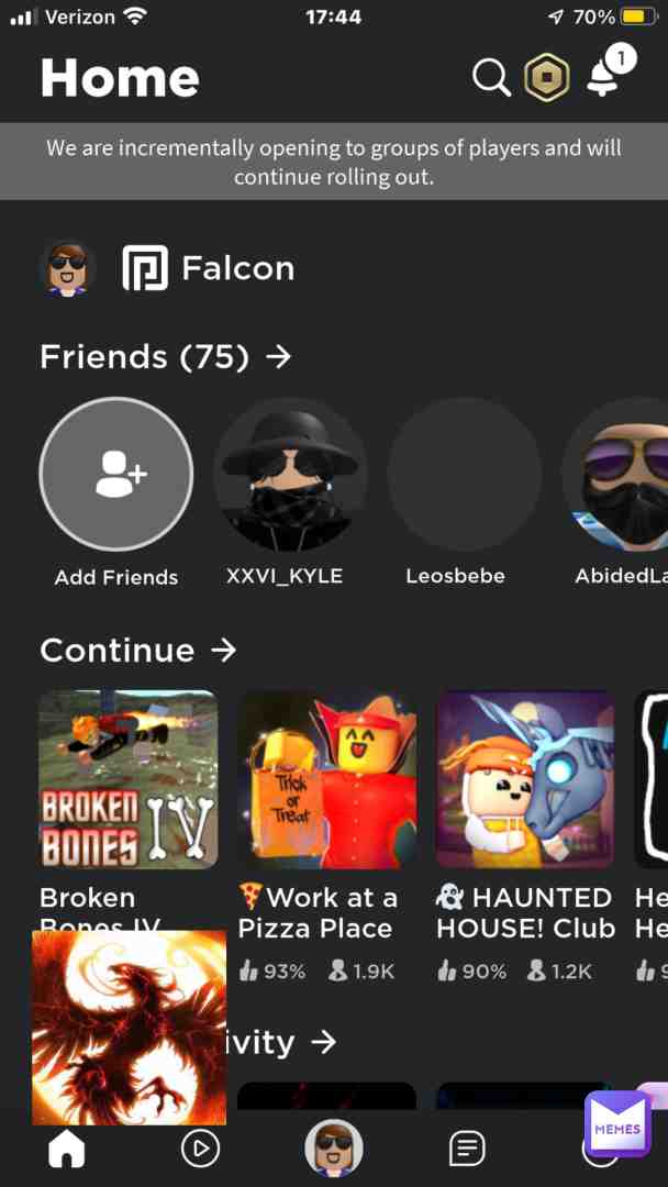 ROBLOX IS BACK AT LEAST FOR ME WHOOO