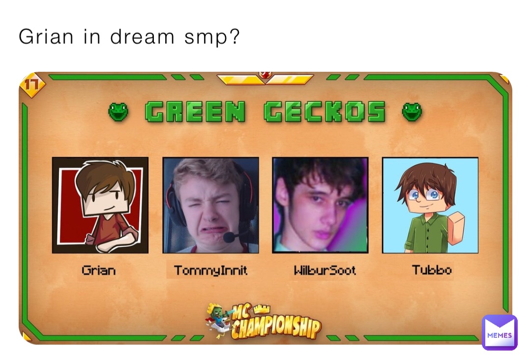 Grian in dream smp?