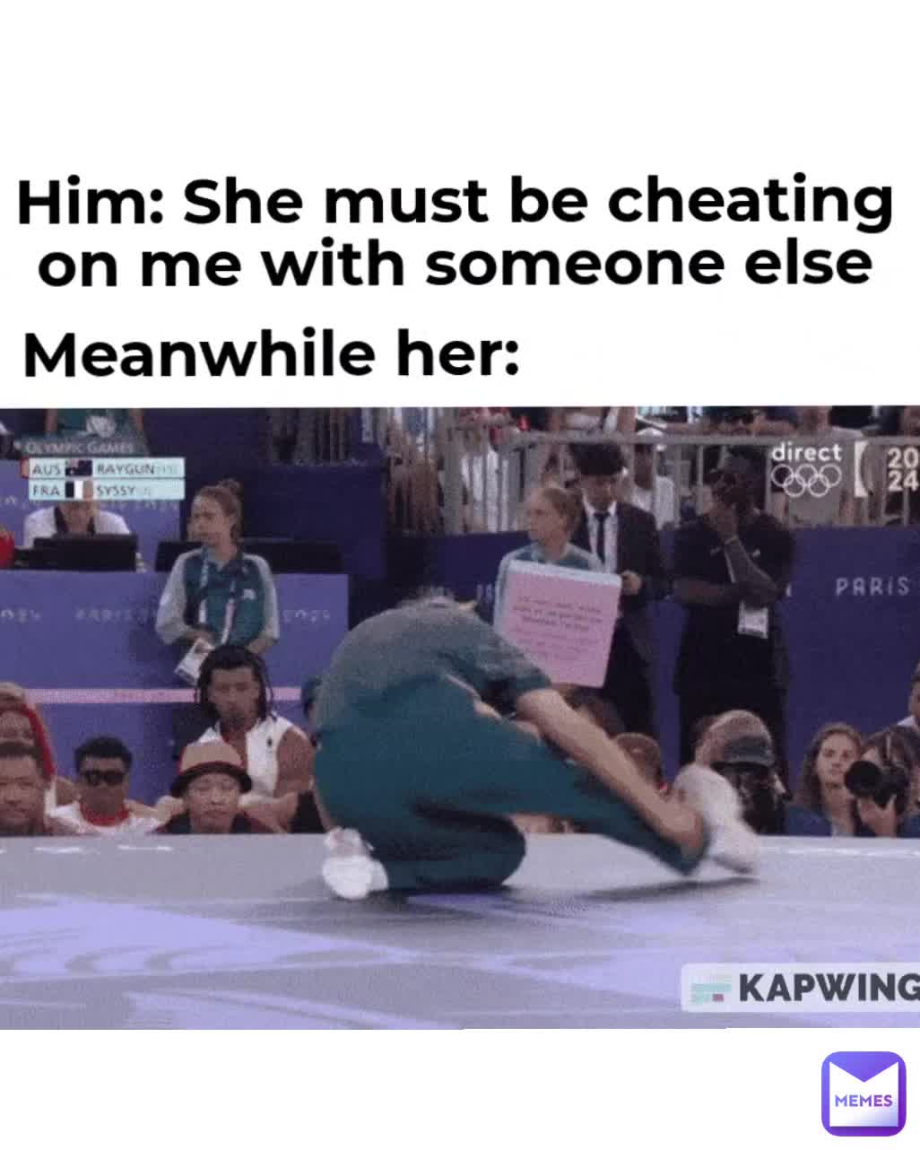 Meme shared by @mrchickenwings