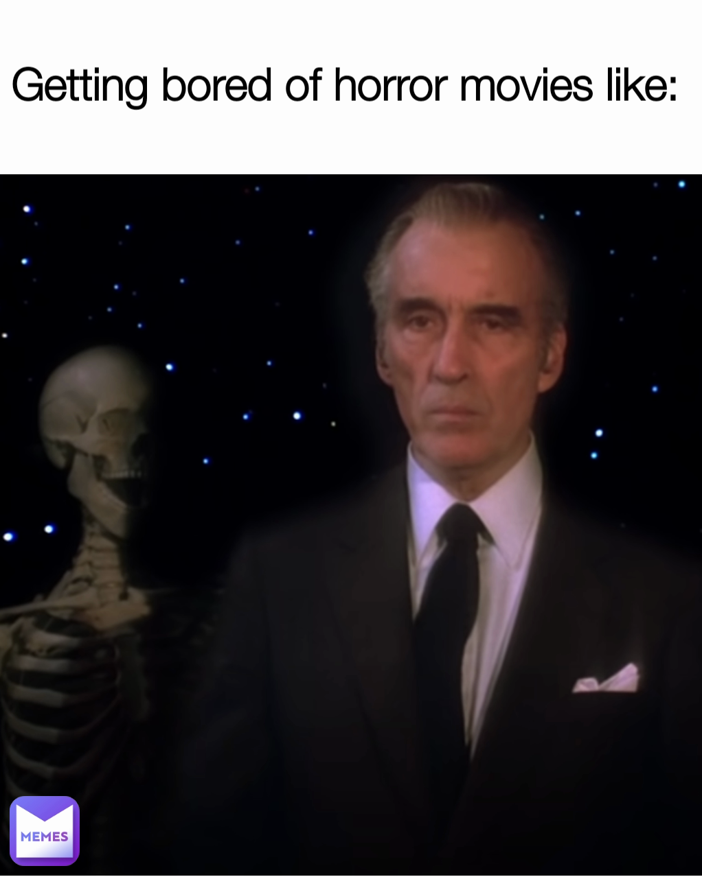 Getting bored of horror movies like: