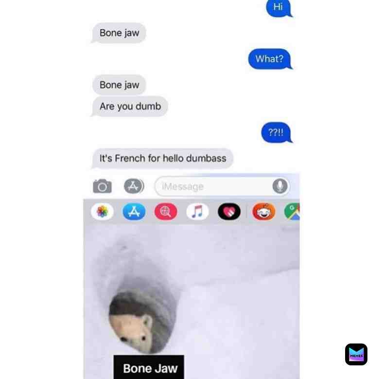 bone jaw #memes