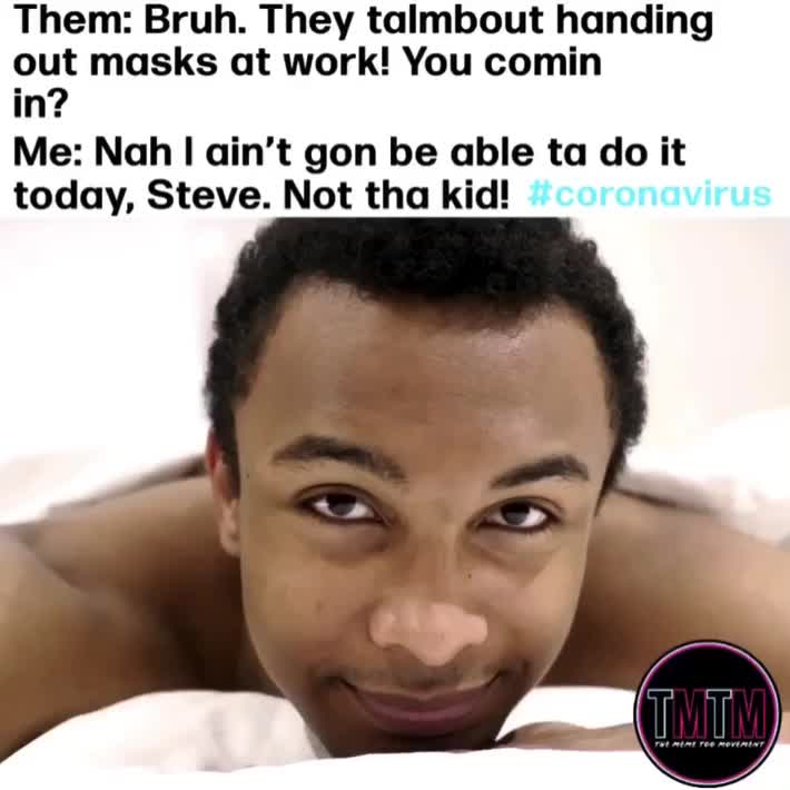 I’m not gon be able to it! 😂🤣  #coronavirus