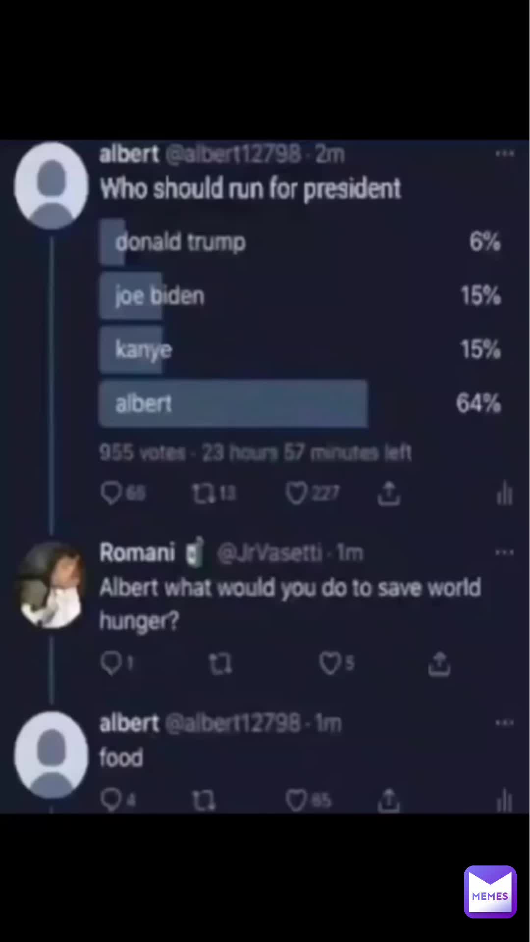 albert for pres