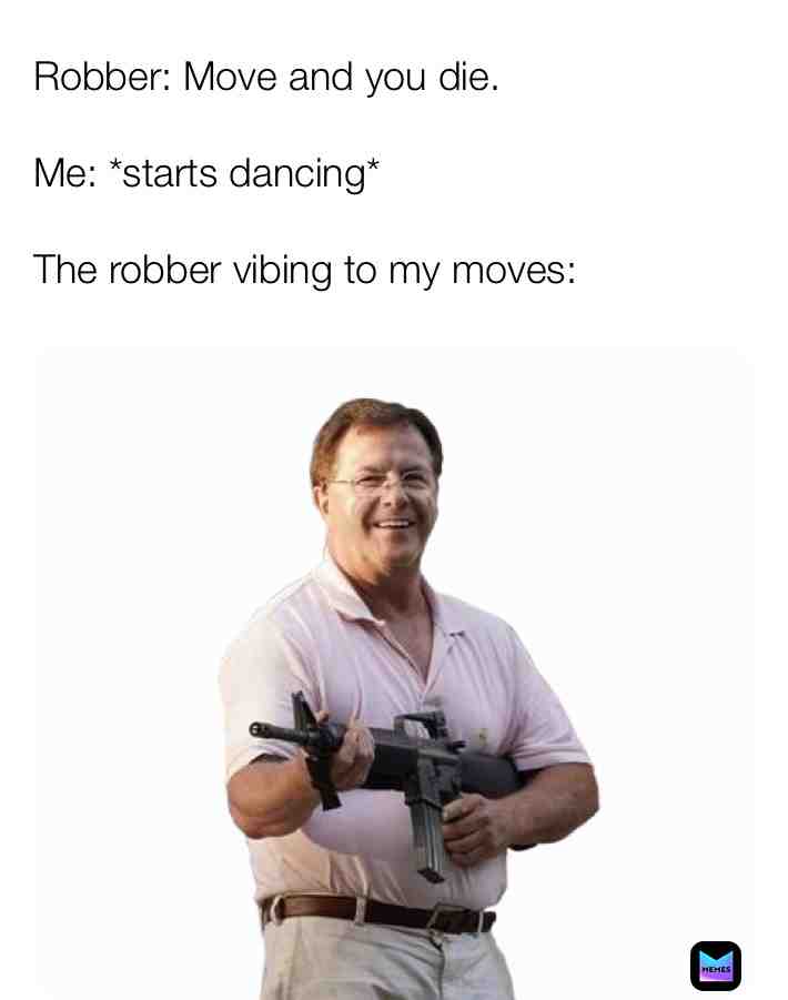 Dooo doo doooooo🕺🏼  #dance  #foryou  #robber  #gun