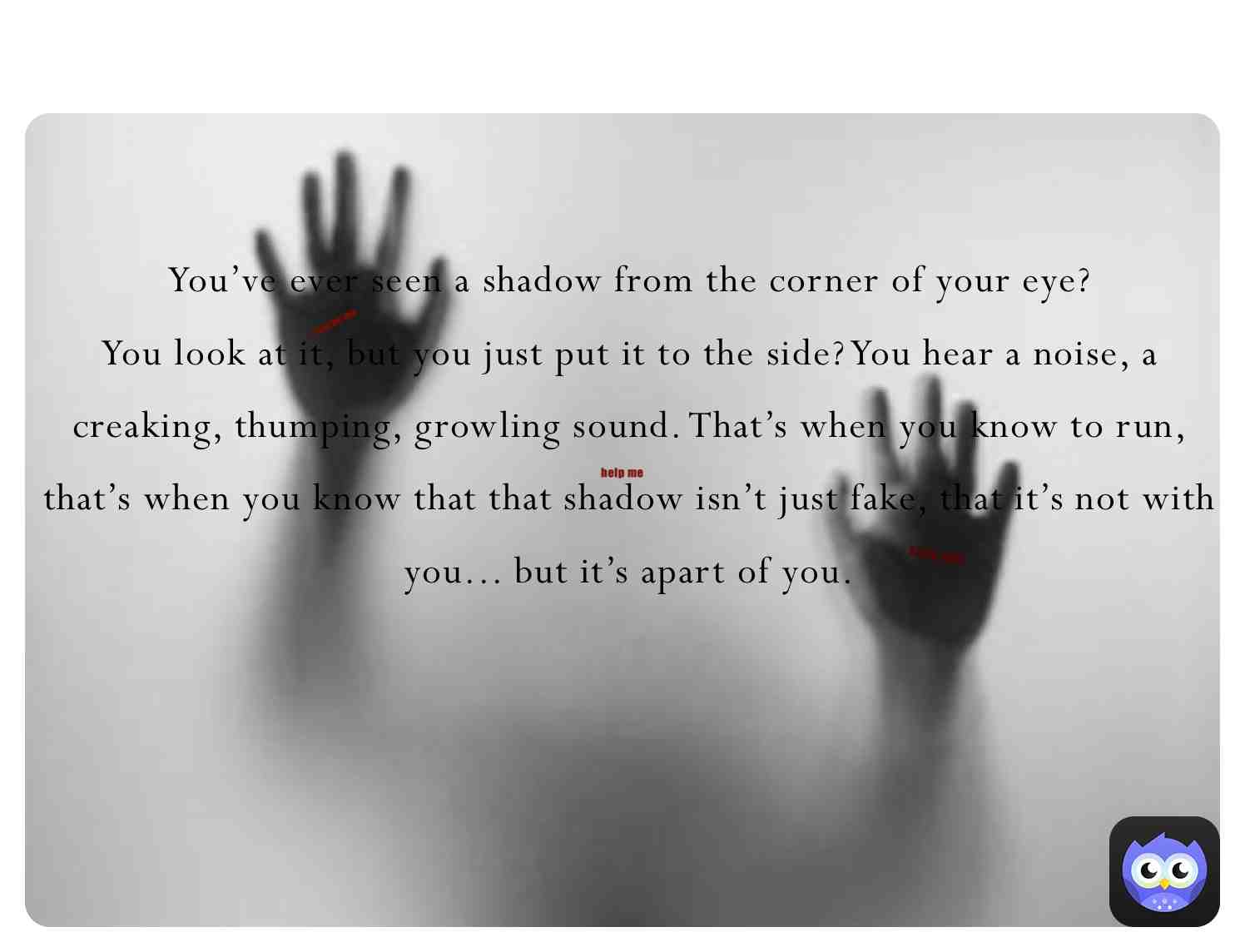 The Hidden Shadow Prologue!