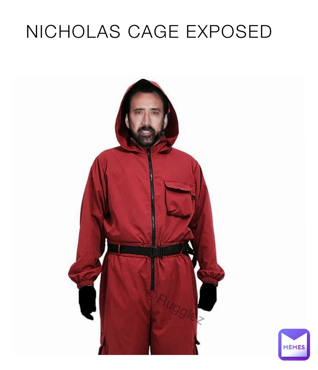 Nicholas cage EXPOSED @Rugglez