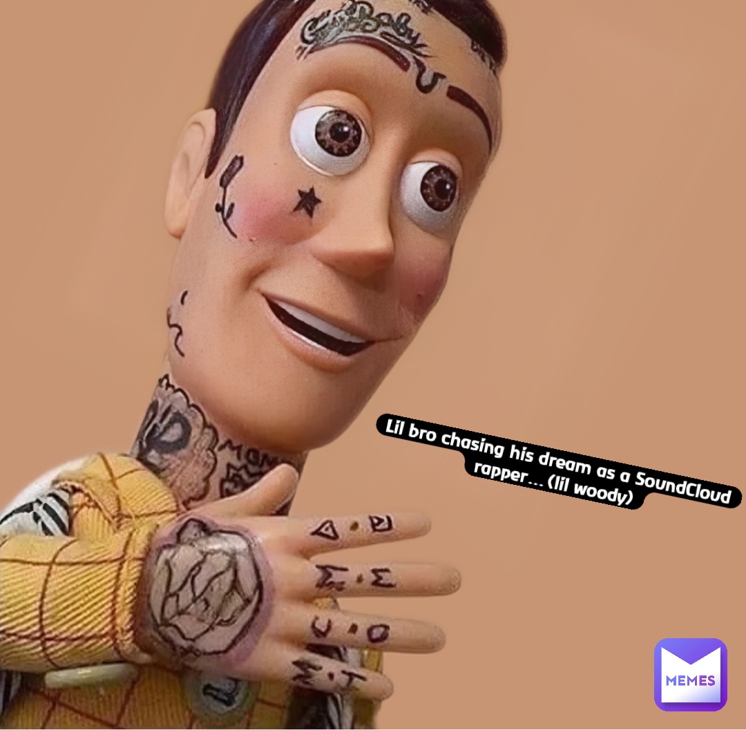 Lil bro chasing his dream as a SoundCloud rapper…(lil woody)