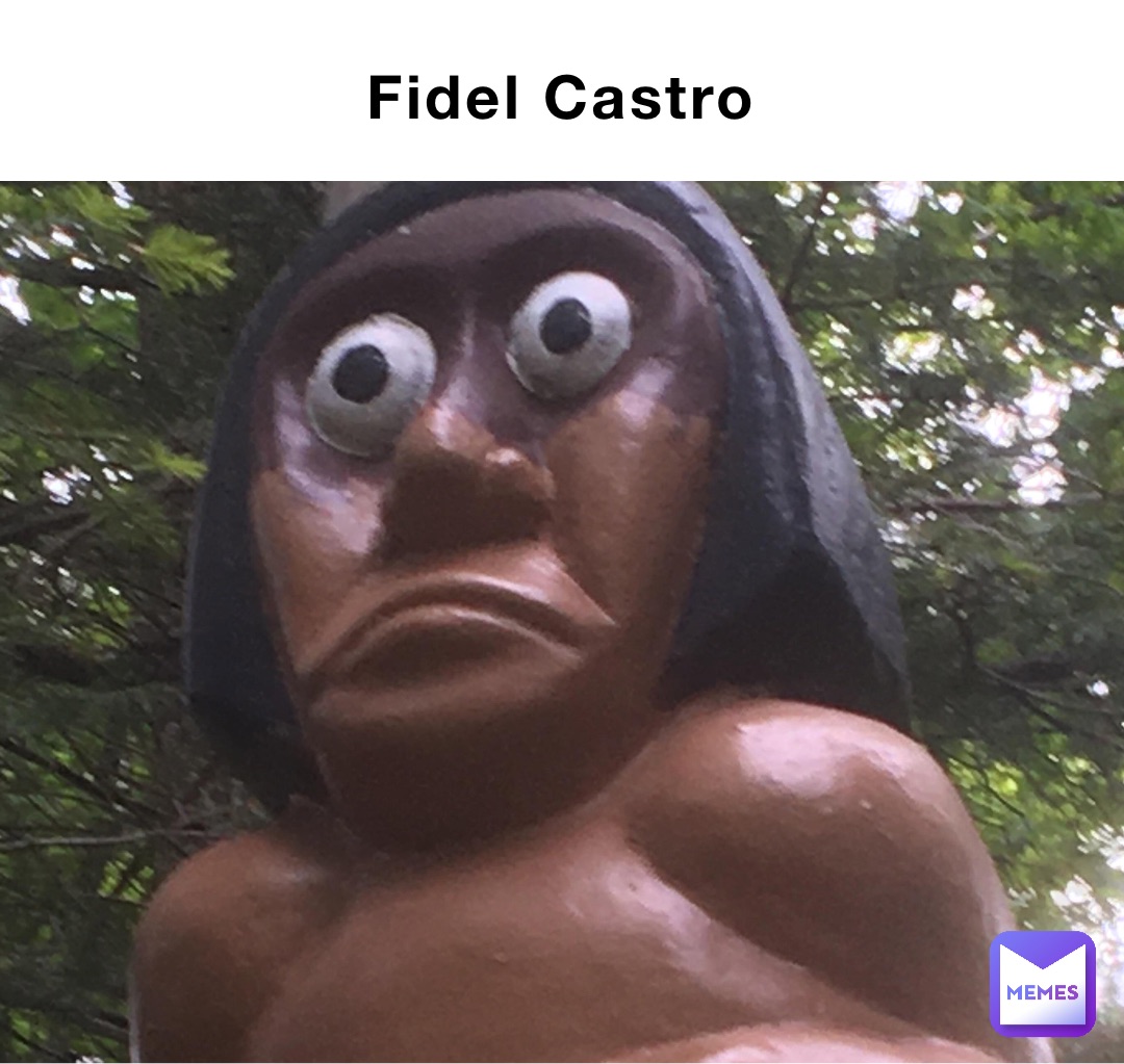 Fidel Castro Double tap to edit