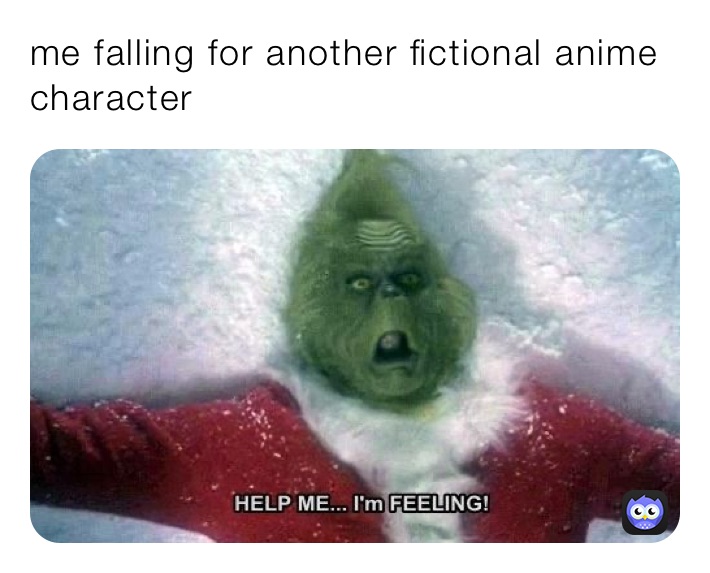 me falling for another fictional anime character