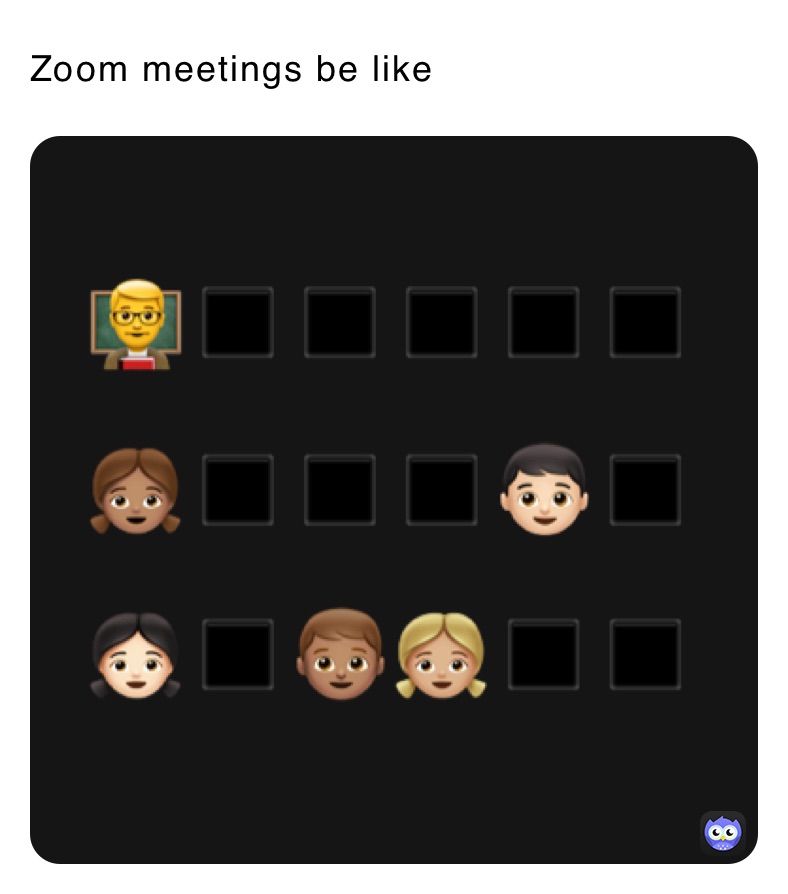 Zoom meetings be like | @opps_my_bad | Memes