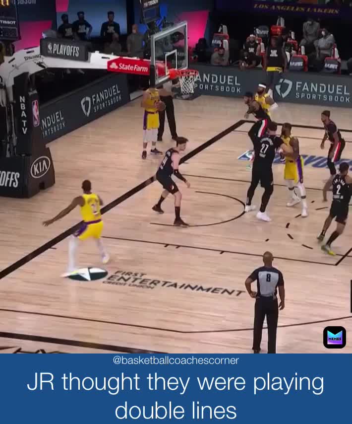 JR gone JR.
 #basketball  #hoops  #nba  #funny  #lakers  #nbaplayoffs  #nbabubble  #ballislife  #JRSmith  #losangeles  #blazers  #training  #coaching  #leading  #team  #player  #athlete  #florida  #disneyworld  #lol  #lmao
