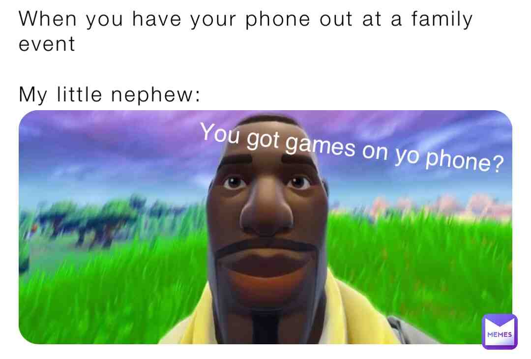 And with those greasy fingers too #fypage #games #family #nephew #phone #funny