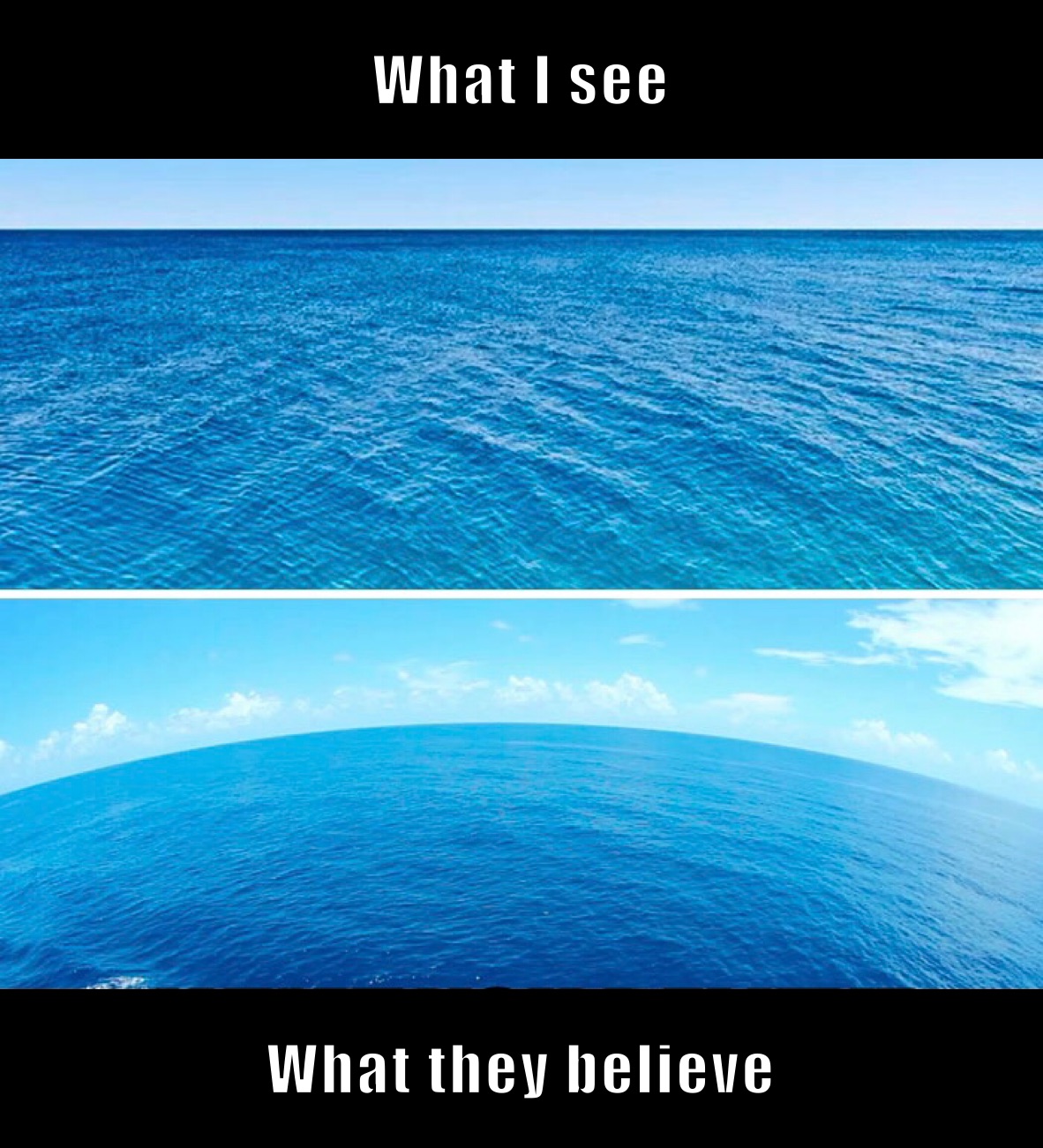 What I see  What they believe 