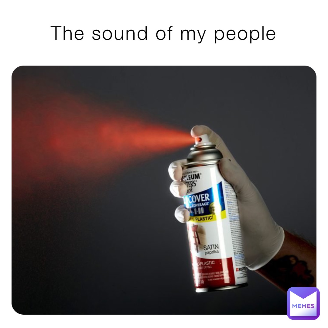 The sound of my people