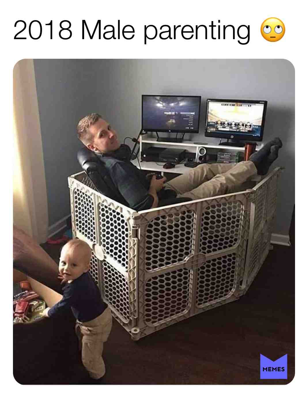#male #parenting #dad #dads #gaming #gamers 🙄😂
