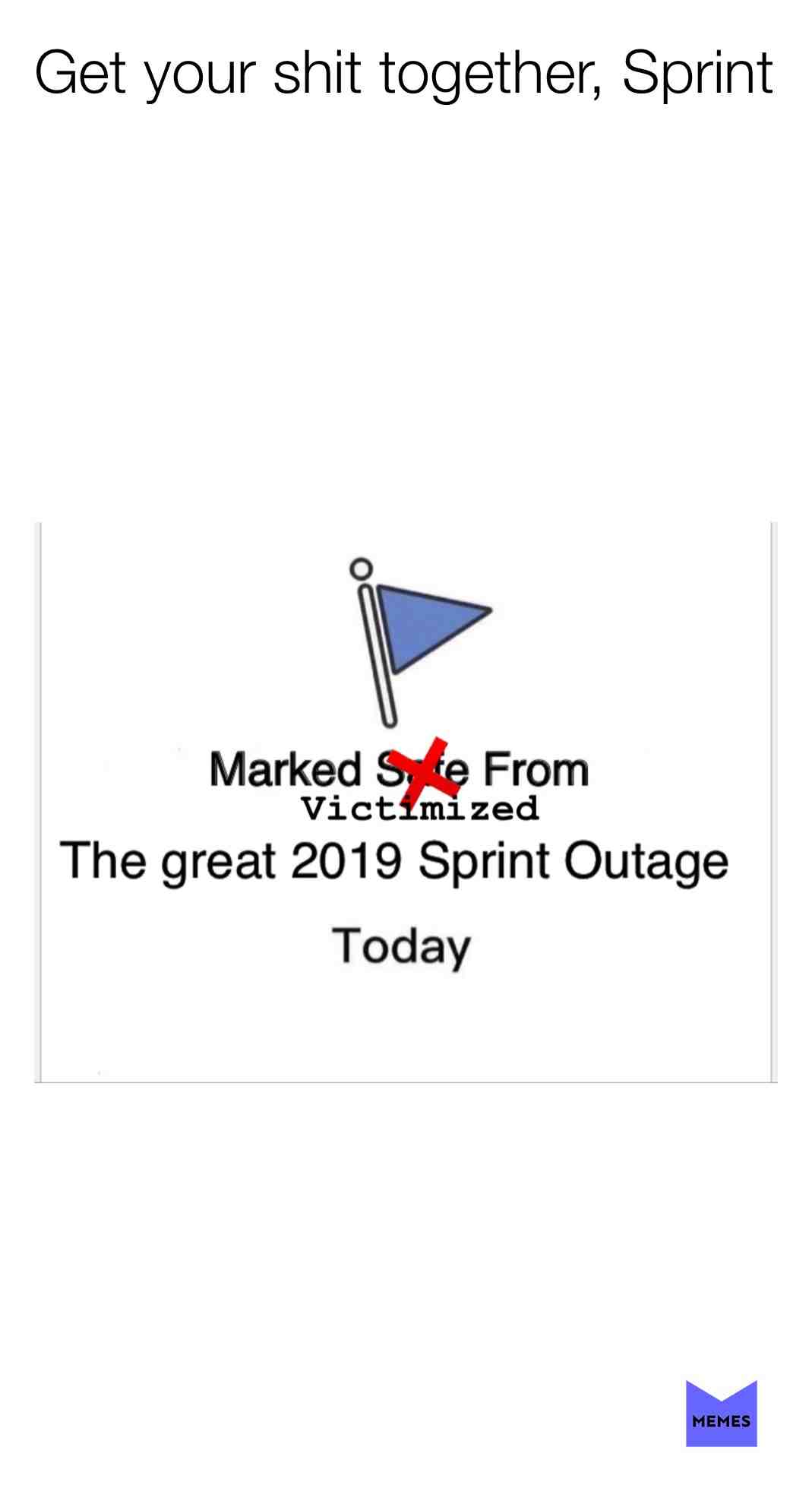 #sprint #outage #sprintoutage #noservice #memes #funny #help