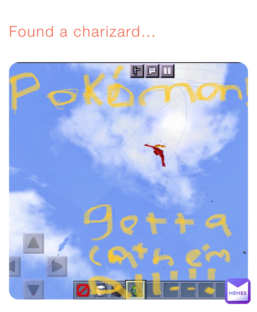 Found a charizard…