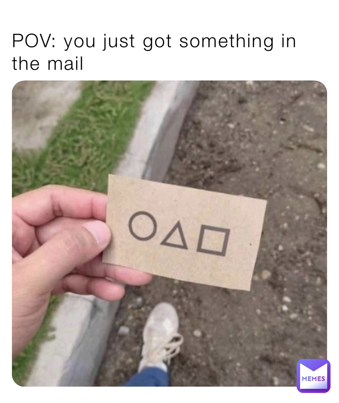 POV: you just got something in the mail