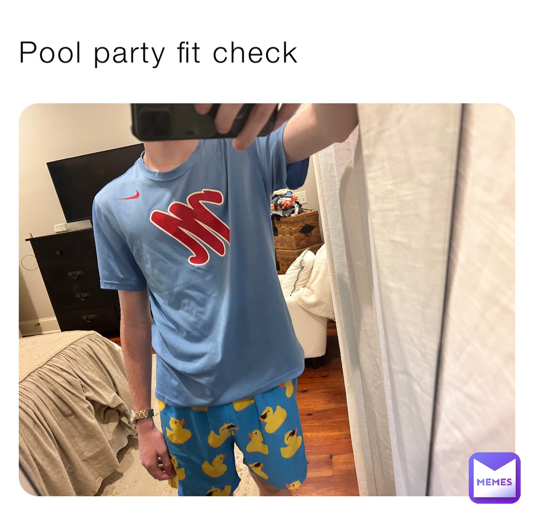 Pool party fit check