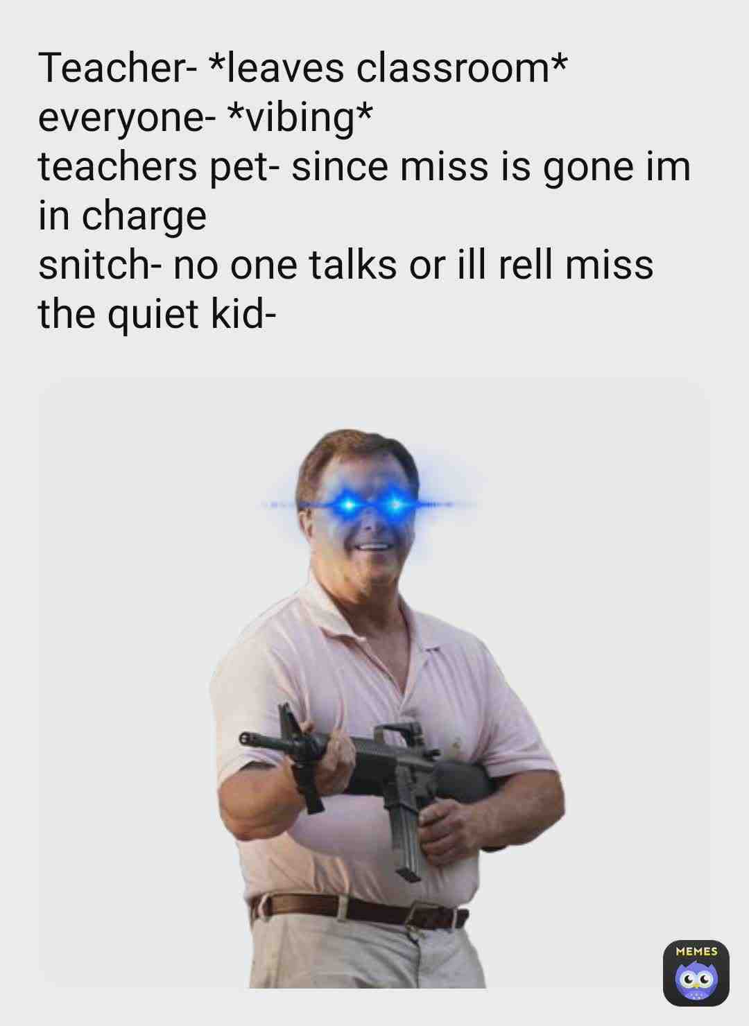 Just a normal day at school