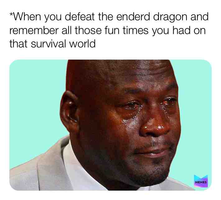 This has happened to us all😭 #Minecraft #sad #relatable