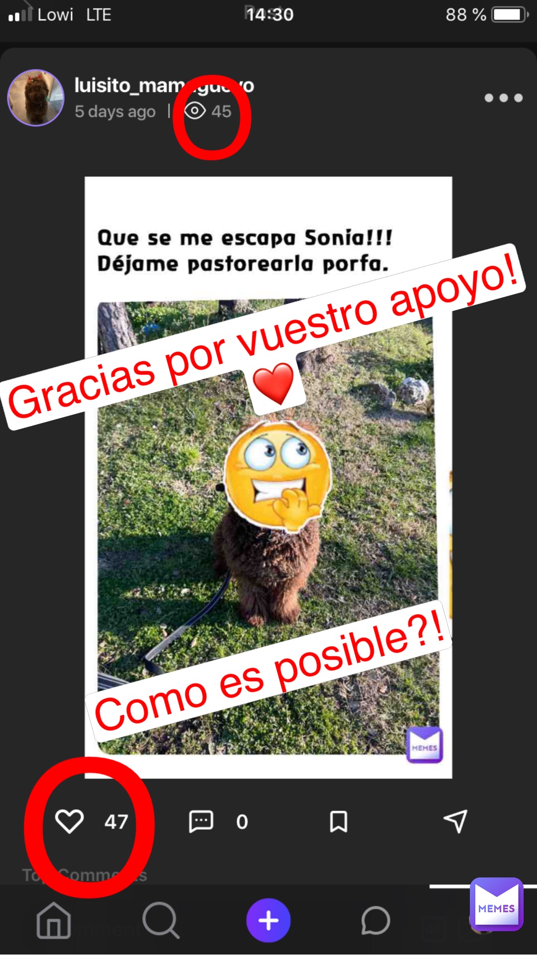 Como es posible?! O O Gracias por vuestro apoyo!❤️