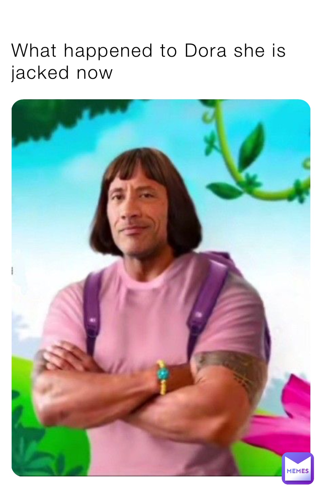 What happened to Dora she is jacked now