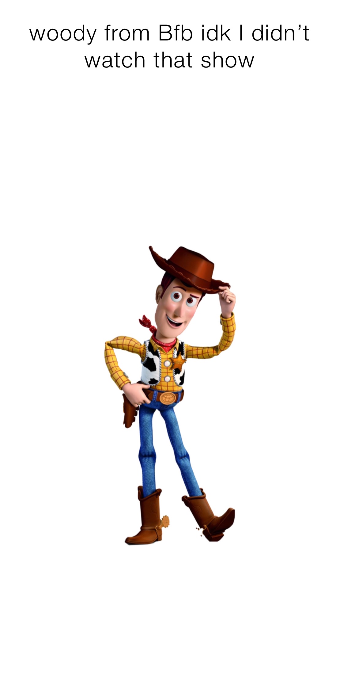 Woody from BFDI - Imgflip